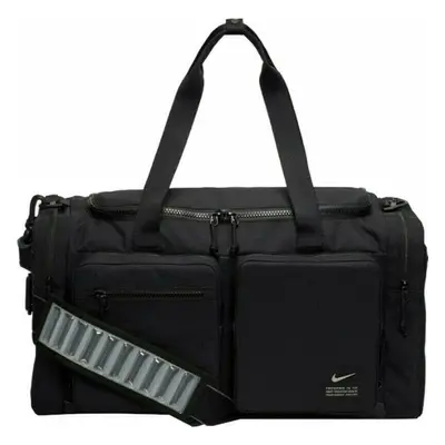 Nike Utility Power Training Duffel Bag Black/Black/Enigma Stone L Sporttáska