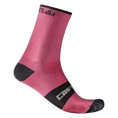 Castelli Giro107 Sock Rosa Giro 2XL Kerékpáros zoknik