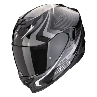 Scorpion EXO EVO AIR TERRA Black/Silver/White Bukósisak