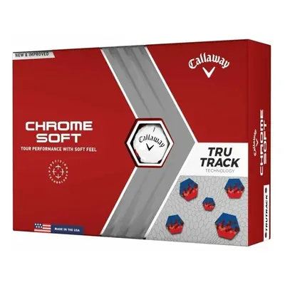 Callaway Chrome Soft White Red/Blue TruTrack Golflabda