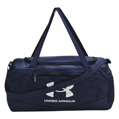 Under Armour UA Hustle 5.0 Packable Duffle Midnight Navy/Metallic Silver L Sporttáska