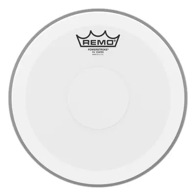 Remo P4-0115-C2 Powerstroke Coated Clear Dot 15" Dobbőr