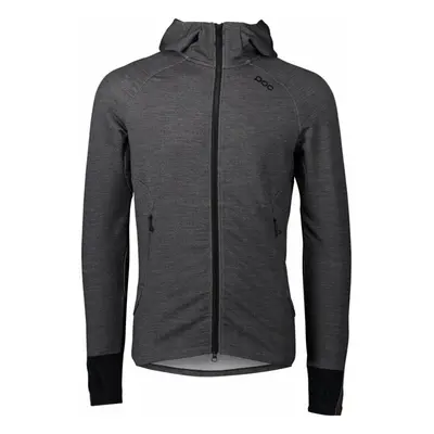 POC Merino Zip Kapucnis felső Sylvanite Grey Melange