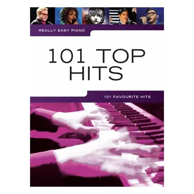 Music Sales Really Easy Piano: Top Hits Kották