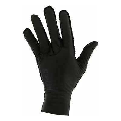 Santini Guard Gloves Black Kesztyű kerékpározáshoz