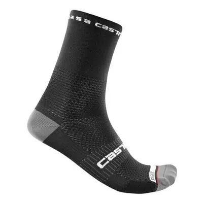 Castelli Rosso Corsa Pro Sock Black L/XL Kerékpáros zoknik