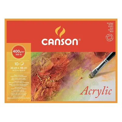 Canson Acrylique Cold Pressed g Natural White Vázlattömb