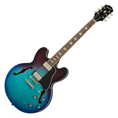 Epiphone ES-335 Figured Blueberry Burst Félakusztikus - jazz-gitár