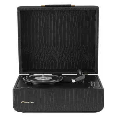 Crosley Mercury Black Croc Hordozható lemezjátszó