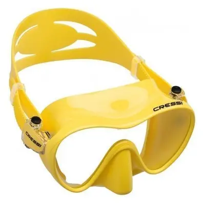 Cressi F1 Yellow Transparent Úszó maszk