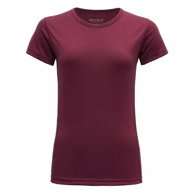 Devold Breeze Merino Woman Beetroot Póló