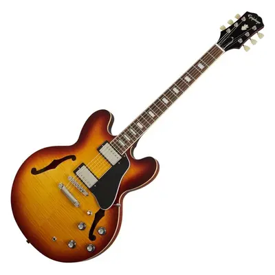 Epiphone ES-335 Figured Raspberry Tea Burst Félakusztikus - jazz-gitár