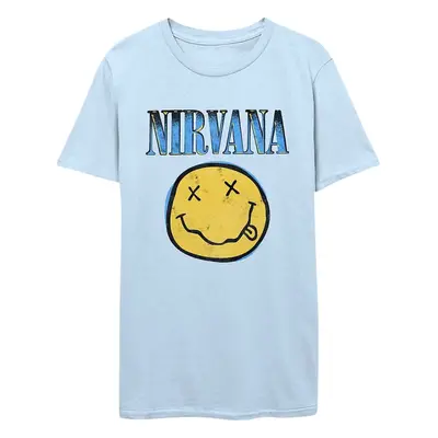 Nirvana Ing Xerox Smiley Blue Light Blue