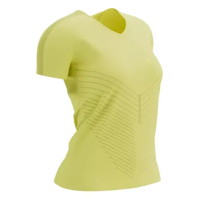 Compressport Performance SS W Green Sheen Rövidujjú futópólók