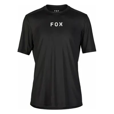 FOX Ranger Moth Race Short Sleeve Dzsörzi Black