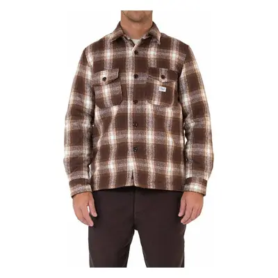 Deus Ex Machina Marcus Check Shirt Brown Plaid Ing