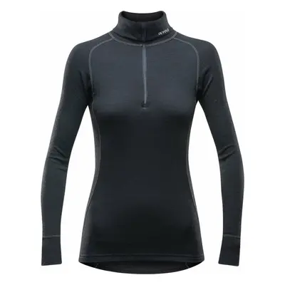 Devold Duo Active Merino Zip Neck Woman Black Termikus fehérnemű