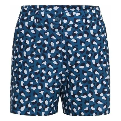 J.Lindeberg Gwen Printed Golf Short Moroccan Blue Animal Sort