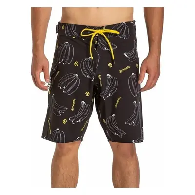 Meatfly Mitch Boardshorts 21'' Bananas Férfi fürdőruházat