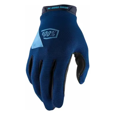 100% Ridecamp Gloves Navy/Slate Blue Kesztyű kerékpározáshoz