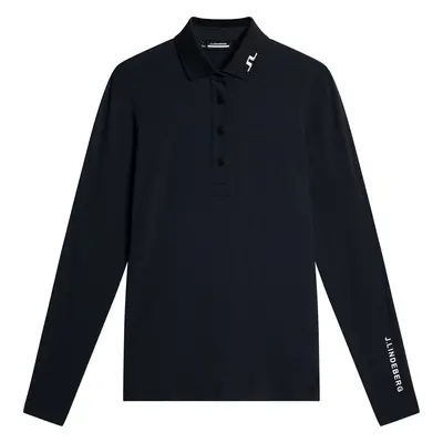 J.Lindeberg Flor Long Sleeve Navy Melange Rövid ujjú póló