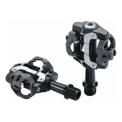 BBB ForceMount Black Zapenjalni pedali