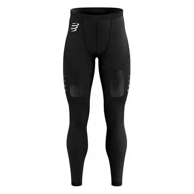 Compressport Winter Trail Under Control Full Tights Black Futónadrágok/leggingsek