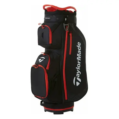 TaylorMade Pro Cart Bag Black/Red Cart Bag