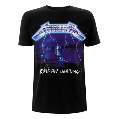 Metallica Ing Unisex Ride The Lightning Tracks Black