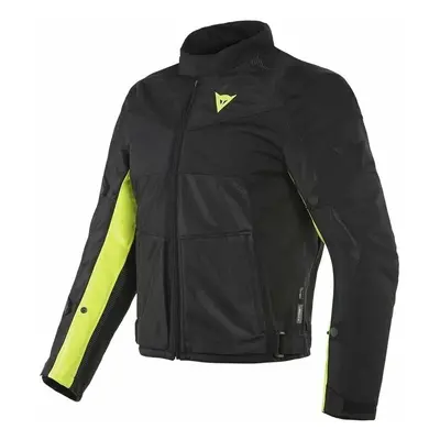 Dainese Sauris D-Dry Black/Black/Fluo Yellow Textildzseki