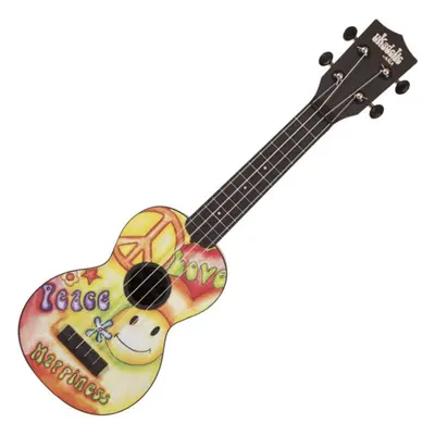 Kala Ukadelic Peace Love Szoprán ukulele