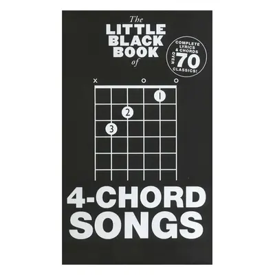 Music Sales The Little Black Songbook: 4-Chord Songs Kották