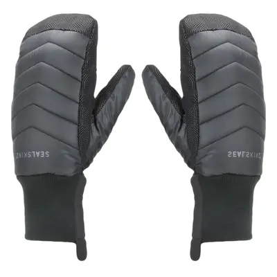 Sealskinz Waterproof All Weather Lightweight Insulated Mitten Black Kesztyű kerékpározáshoz