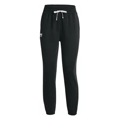 Under Armour Women's UA Rival Terry Black/White Futónadrágok/leggingsek