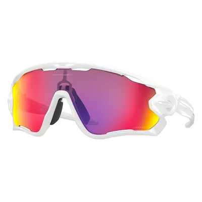 Oakley Jawbreaker Polished White/Prizm Road Kerékpáros szemüveg