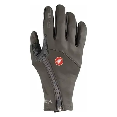 Castelli Mortirolo Glove Nickel Grey Kesztyű kerékpározáshoz