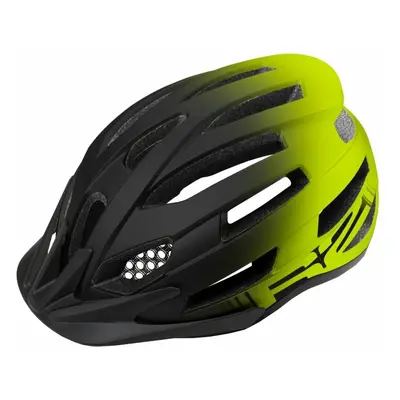 R2 Spirit Helmet Black/Neon Yellow Kerékpár sisak