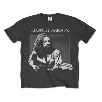 George Harrison Ing Live Portrait Unisex Charcoal Grey