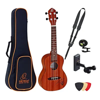 Ortega RU5MM Deluxe SET Natural Koncert ukulele