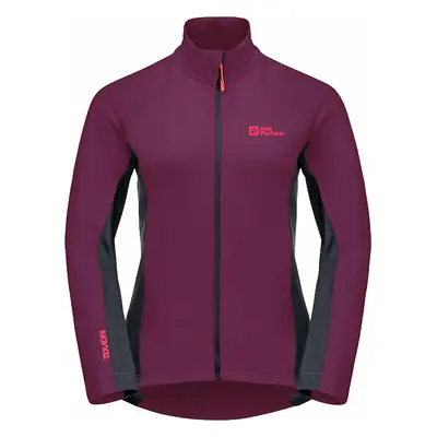 Jack Wolfskin Morobbia FZ W Kabát Wild Berry