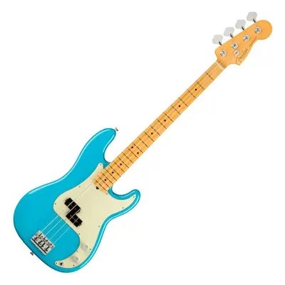 Fender American Professional II Precision Bass MN Miami Blue Elektromos basszusgitár