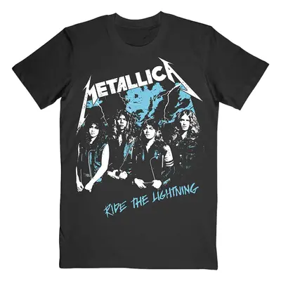 Metallica Ing Vintage Ride The Lightning Unisex Black