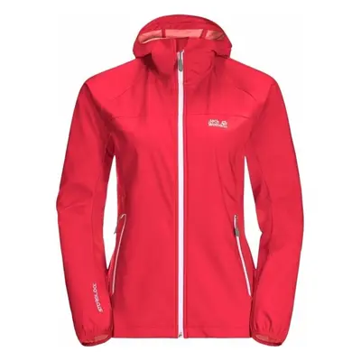 Jack Wolfskin Eagle Peak II Softshell W Tulip Red Dzseki