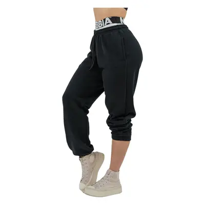 Nebbia Fitness Sweatpants Muscle Mommy Black Fitness nadrág