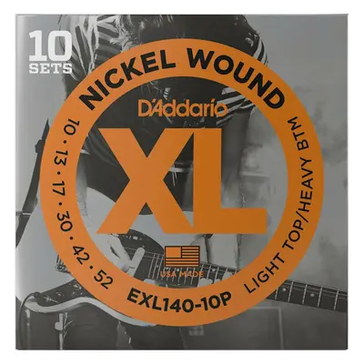 D'Addario EXL140-10P Elektromos gitárhúrok