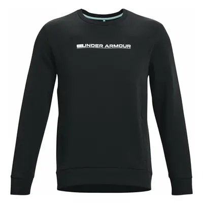 Under Armour UA Summit Knit Crew Black/White Fitness pulóverek