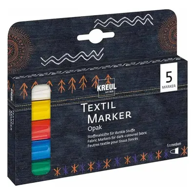 Kreul Textile Marker Opaque Set Textil markerek készlete - mm db