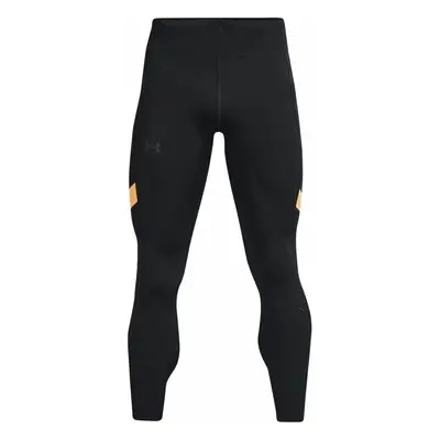 Under Armour Men's UA Speedpocket Tights Black/Orange Ice Futónadrágok/leggingsek