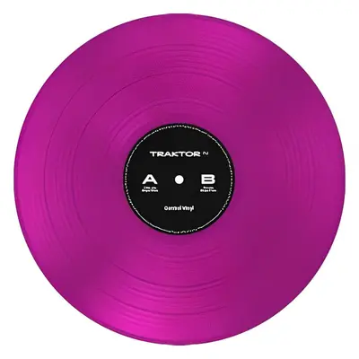 Native Instruments Traktor Control Vinyl DVS/Timecode Neon Pink Transparent