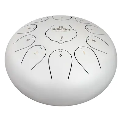 Shamann 10" Notes F-Major White Tongue Drum